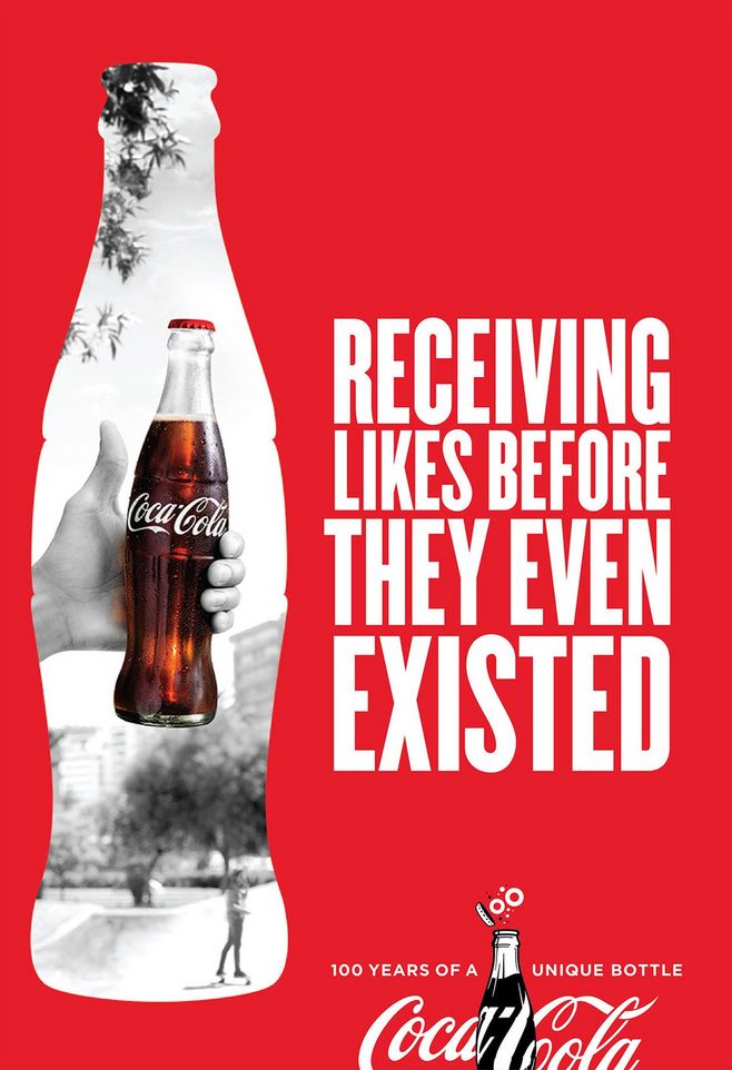 可口可乐创意广告海报设计欣赏